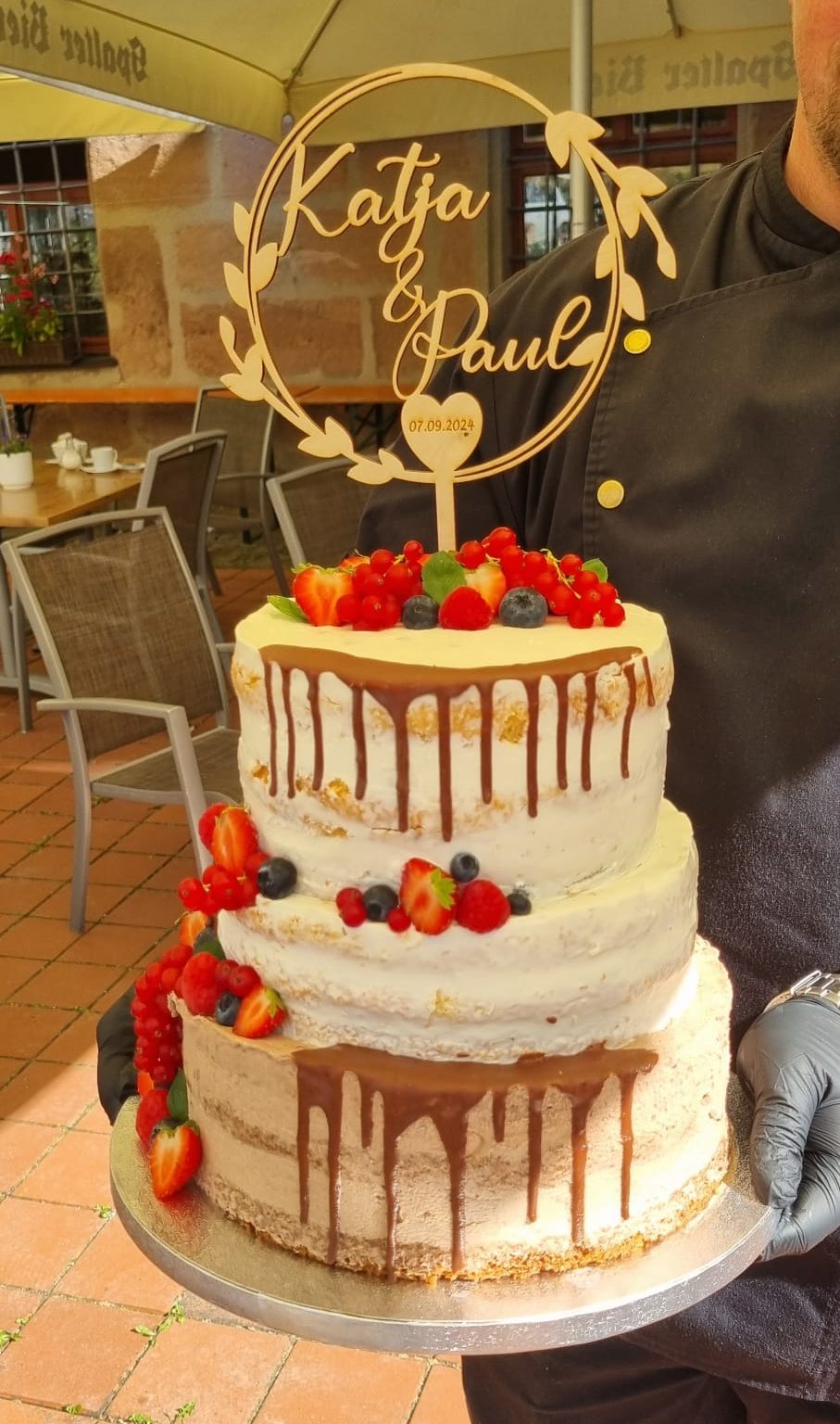 Wunderschöne Hochzeitstorte